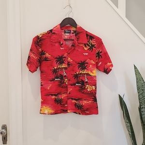 Vintage 1990s Hawaiian shirt made in USA